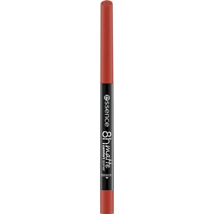 essence cosmetics 8h MATTE comfort lipliner, Nr. 18, Rot, langanhaltend, sofortiges Ergebnis, matt, vegan, ohne Konservierungsstoffe, ohne Parabene, ohne Mikroplastikpartikel, 1er Pack (0.3g) – Bild 2
