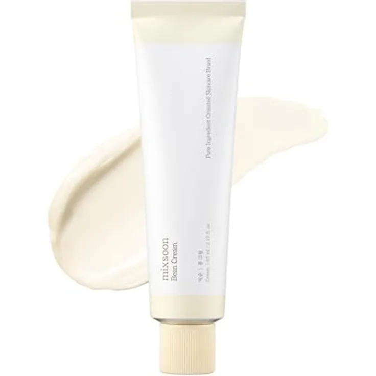 mixsoon Bean Cream, Vegansnail, Feuchtigkeitspflege mit fermentiertem Sojabohnenextrakt, Pore & Sebum Control, 65ml