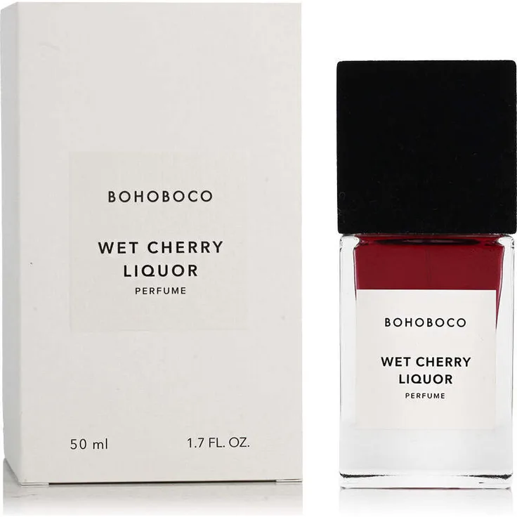 Bohoboco Feuchte Kirsche Likör Extrait de Parfum 50ml, verführerischer Damenduft mit fruchtigen und würzigen Noten