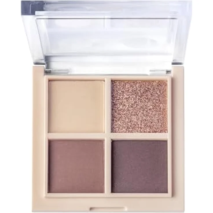 Paese Daily Vibe Palette Lidschattenpalette 03 Coffee Break, 5,5 g, vegane Lidschatten mit schimmernd mattem Effekt für dezente und gewagte Looks – Bild 2