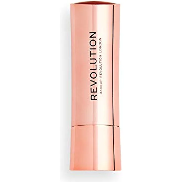 Makeup Revolution Satin Kiss, seidiger Lippenstift in White Wedding, 3.5 g, mit cremiger Textur und Langzeiteffekt