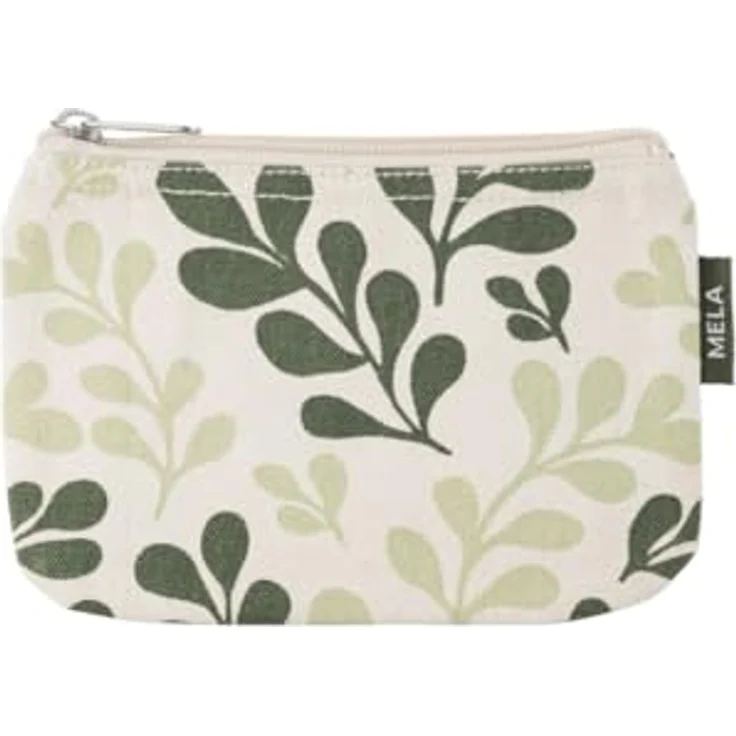 MELA Kleine Kosmetiktasche Unisex, Bio-Baumwoll-Canvas, kompakt und robust mit Reißverschluss – Bild 1