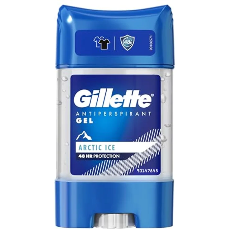 Gillette Arctic Ice, Antitranspirant Clear Gel 70ml für Herren, schweißhemmend, langanhaltend, keine Flecken – Bild 1
