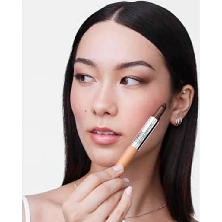 Clinique High Impact Shadow Play™ Shadow & Definer Lidschatten-Stift Duo, Farbton Café Au Lait, 1,9 g mit langanhaltender Farbabdeckung und einfacher Blendbarkeit – Bild 5