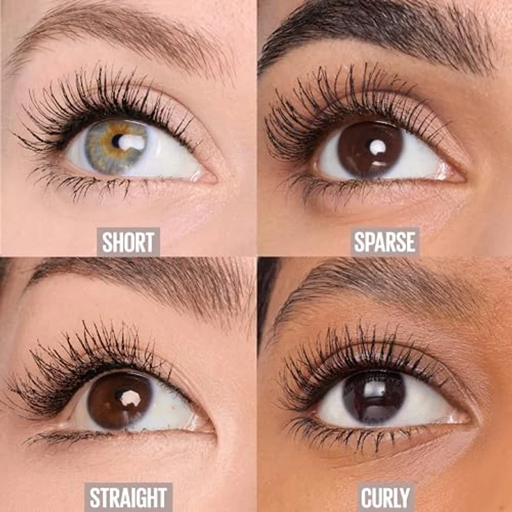 MAYBELLINE NEW YORK Lash Sensational Body Waterproof Volumen-Mascara, wasserfest, Farbton Black, 9.75 ml – Bild 10