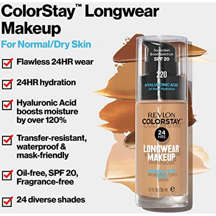 Revlon ColorStay Makeup 30 ml - 320 True Beige - Preisvergleich – Bild 3