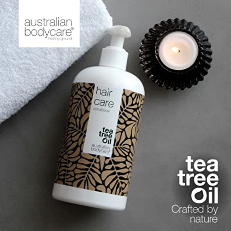 Australian Bodycare Teebaumöl Haarspülung 500 ml | Conditioner bei Schuppen, Juckender und Trockener Kopfhaut | Auch bei Pickeln auf der Kopfhaut | Anti-Schuppen | 100% Vegan – Bild 4