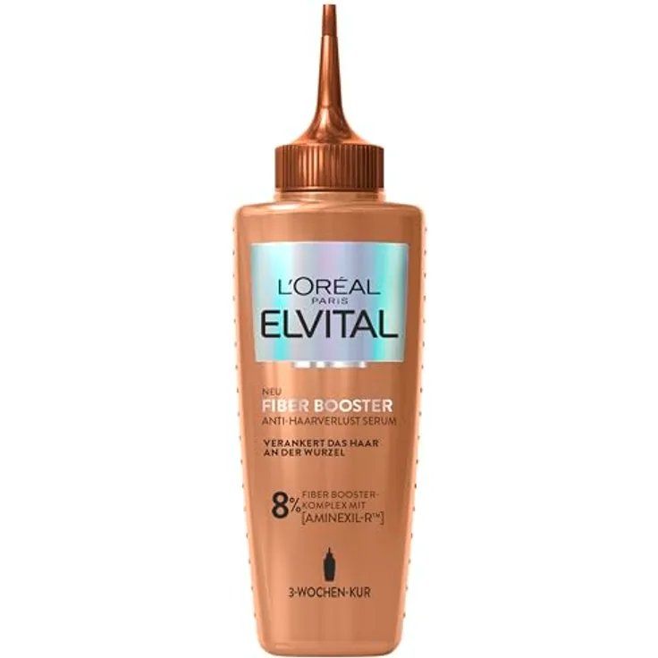 L'Oréal Paris Elvital Fiber Booster Anti-Haarverlust-Kopfhaut-Serum, 102 ml, Gegen Haarausfall, Für dichteres & stärkeres Haar, Generiert 7000 neue Haarfasern
