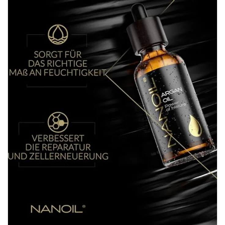 Nanoil Argan Oil Haaröl für alle Haartypen 50 ml – Bild 2