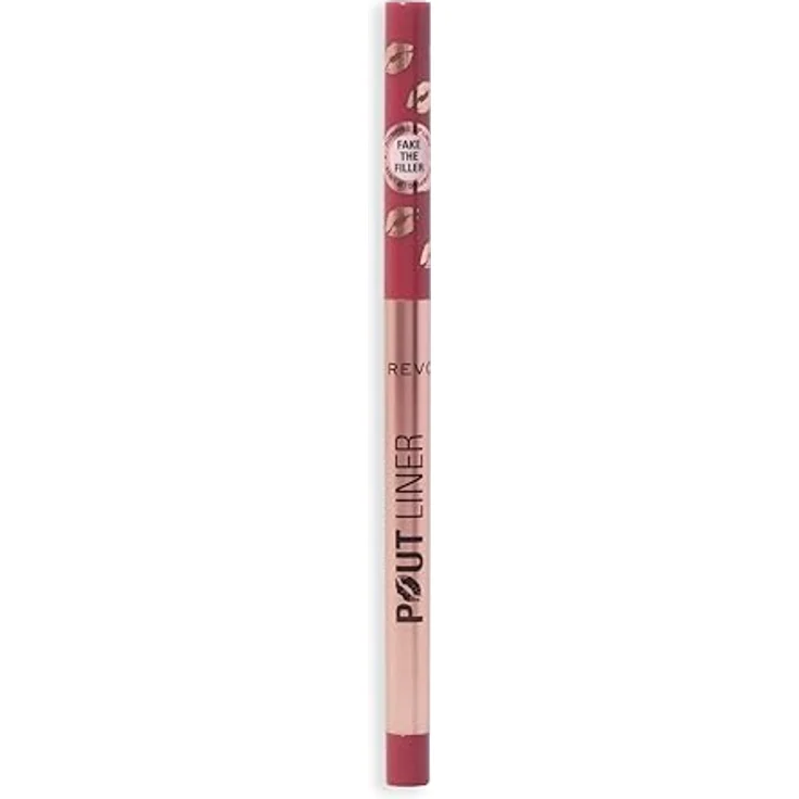 Revolution Pout Bomb Plumping Lip Liner Glaze, aufpolsternder Clear Lipliner in Jelly Berry Mauve, 0,2 g – Bild 7