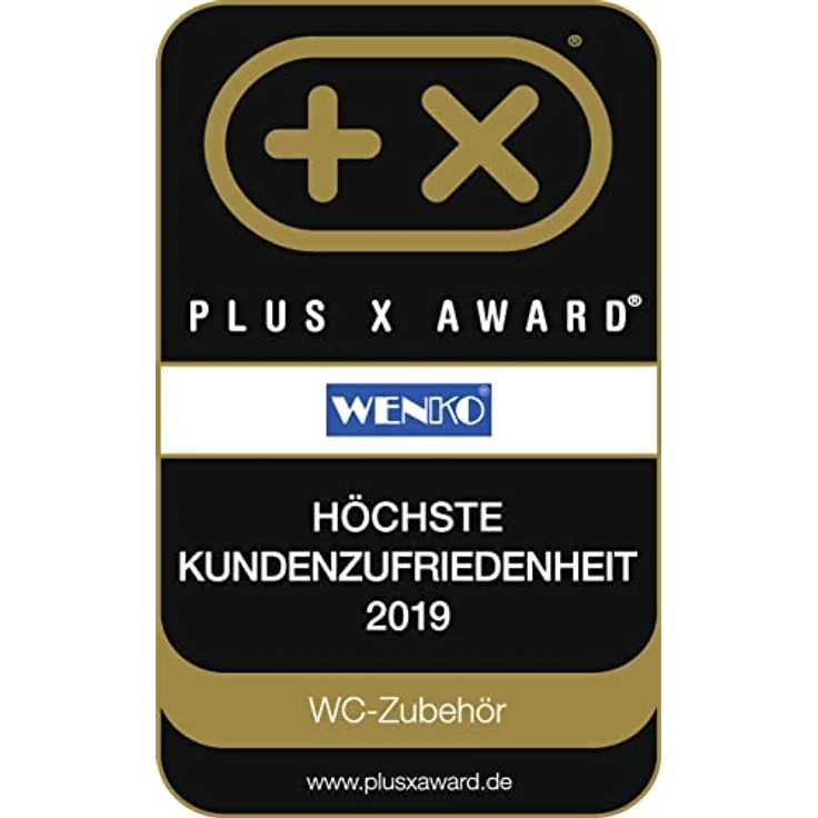 Wenko WC-Bürste mit Kunststoffstiel, schwarze Borsten für zuverlässige Reinigung – Bild 3