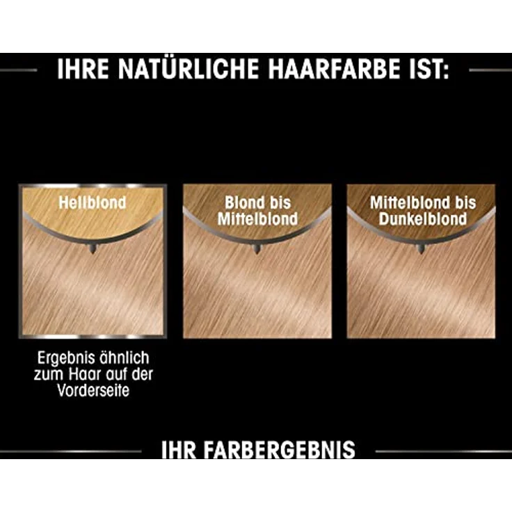 Garnier Olia Dauerhafte Haarfarbe ohne Ammoniak, Mit pflegenden und natürlichen Ölen, Vollständige Grauhaarabdeckung, Permanente Coloration, Nr. 9G Kühles Hellblond, 3 x 1 Stück – Bild 4