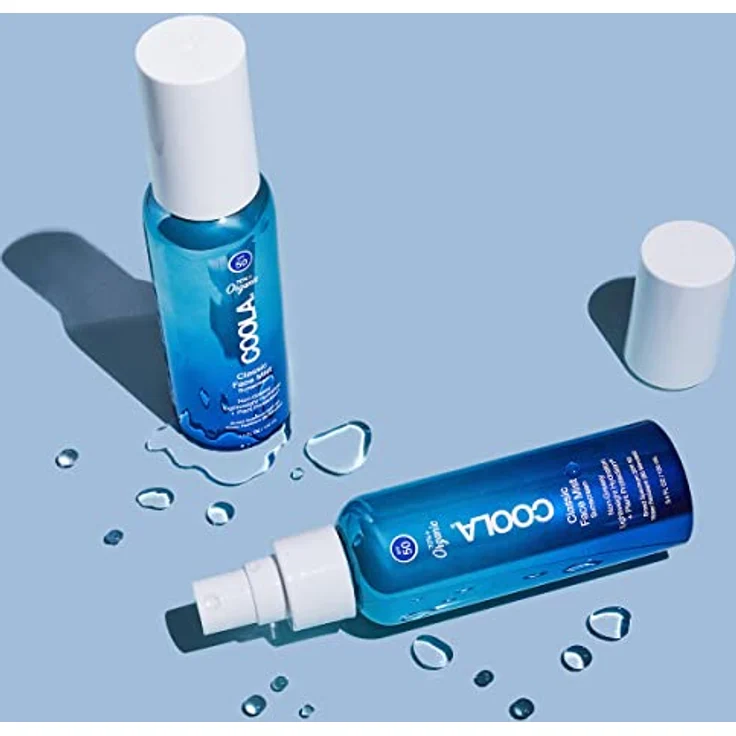 Coola Classic Face Mist Sunscreen SPF 50, Gesichtsspray Unisex mit UV-Schutz, 100 ml – Bild 3