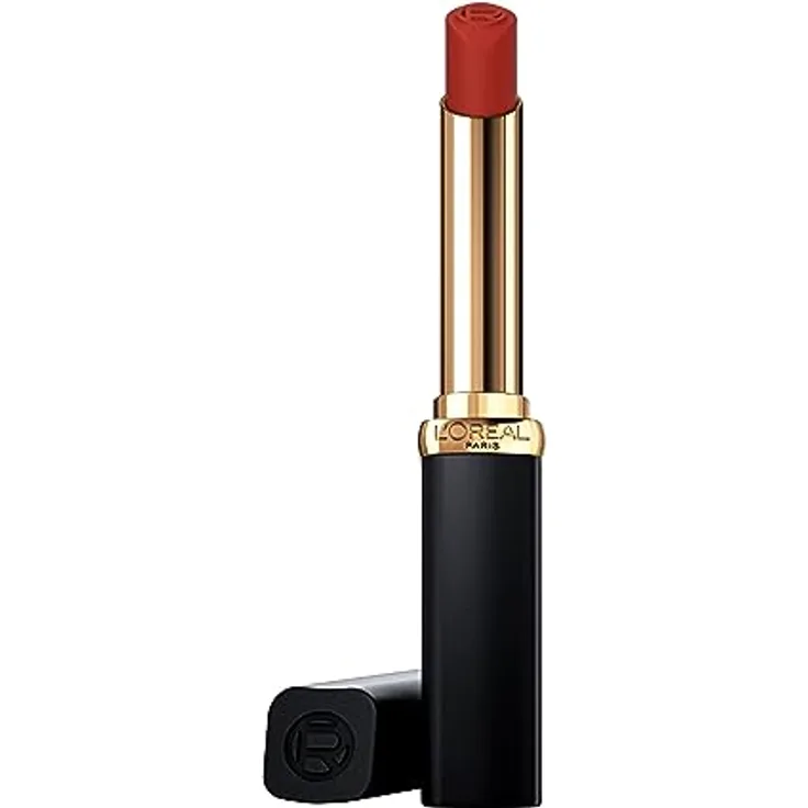 L'Oréal Paris Lippenstift für ein pudrig mattes Finish und 16 Stunden Halt, Color Riche Intense Volume Matte 200 L'Orange Stand up, 1,8g