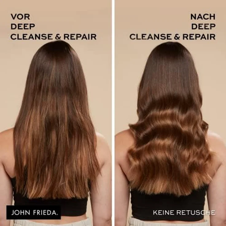 John Frieda Deep Cleanse & Repair Conditioner - 250 ml - Sichtbare Reparatur und Geschmeidigkeit - Avocado für geschädigtes Haar – Bild 3