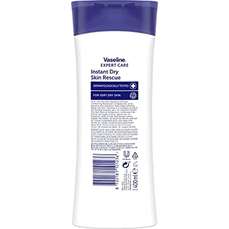 Vaseline Expert Care Instant Dry Skin Rescue Body Lotion - 1 x 400 ml – Bild 3