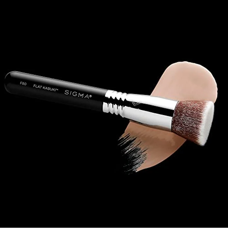 Sigma Flat Top Synthetic Kabuki SS197 / F80 - Kosmetikpinsel - Schwarz – Bild 2