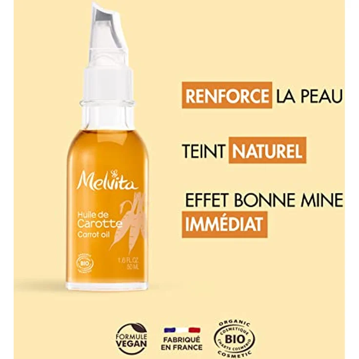 Melvita Karottenöl 50ml  – Bild 2