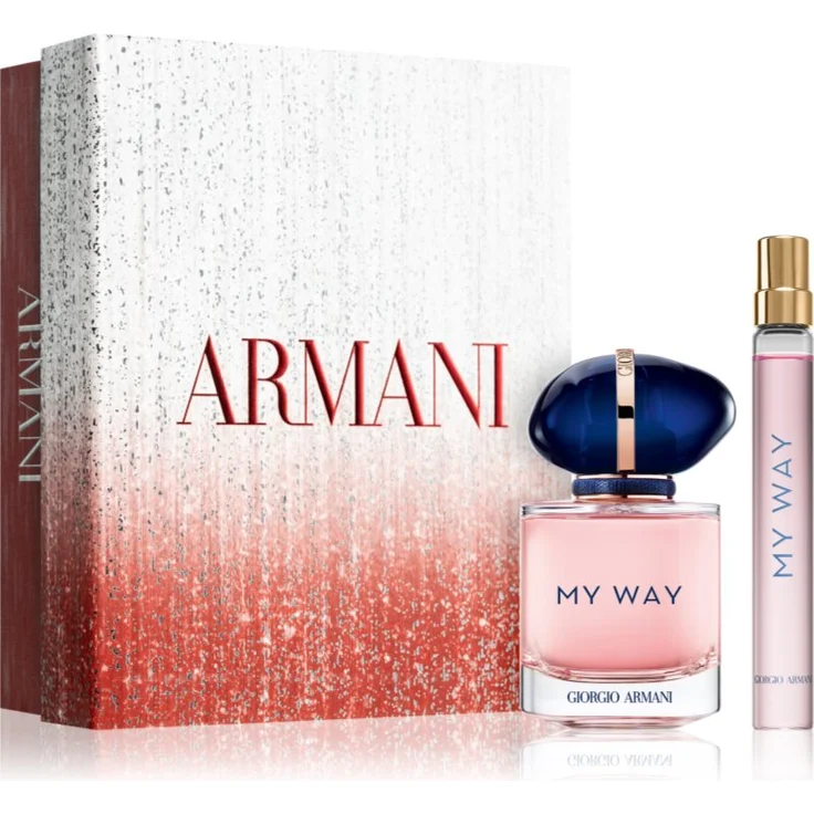 Armani My Way Geschenkset für Damen, blumiger und holziger Duft, inklusive 30 ml und 10 ml Eau de Parfum
