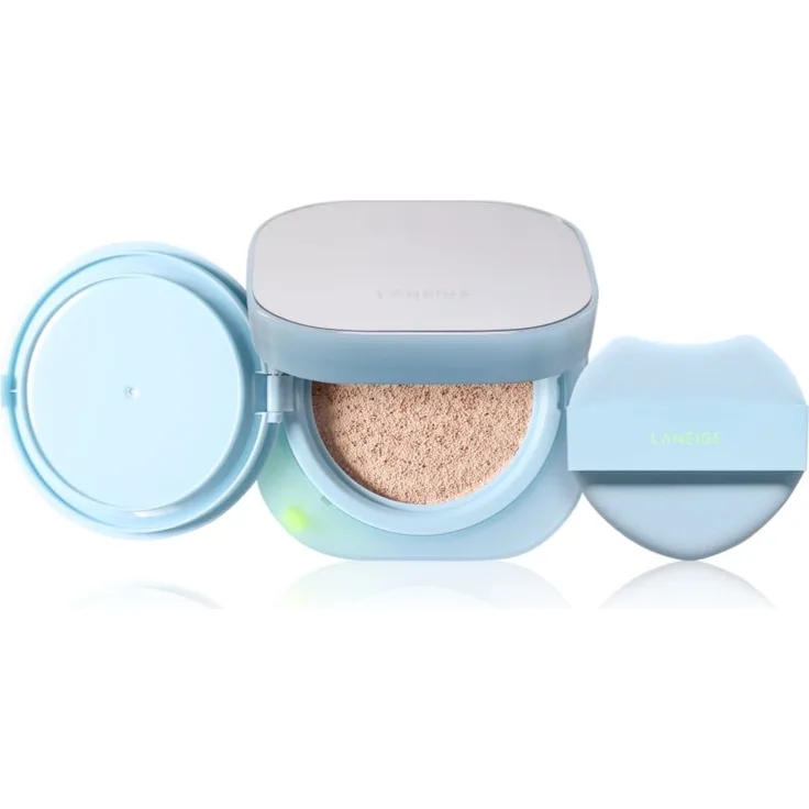 LANEIGE Neo Cushion Mewy, Kompakt-Make-up mit Langzeiteffekt, Farbton 17W Warm Ivory, 2x15 g