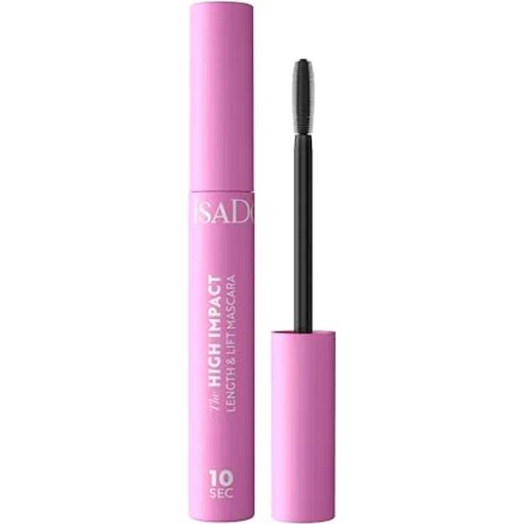 Isadora 10 Sec Mascaras (9 ml, High Impact Length & Lift Mascara)