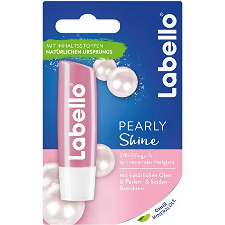Labello Lippenpflege Pflegestifte Pearly Shine 4,80 g, für gepflegte Lippen – Bild 5