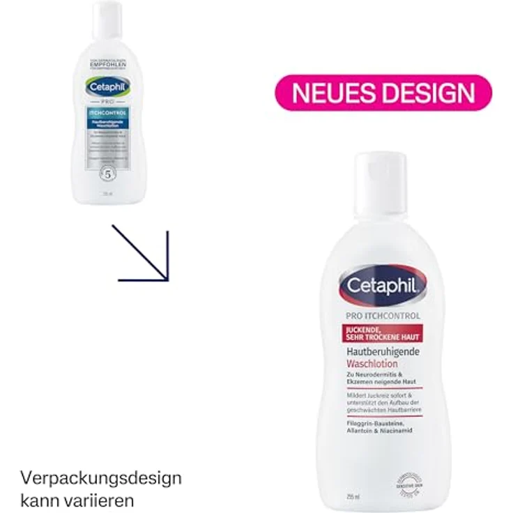 Cetaphil L Pro Itch Control Waschlotion Reinigungsmilch 295 ml mit reinigender Wirkung – Bild 4