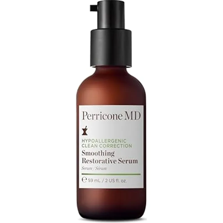 Perricone MD Hypoallergenic Clean Correction Smoothing Restorative Serum, Gesichtsserum zur Feuchtigkeitsversorgung und Aufhellung, 59 ml