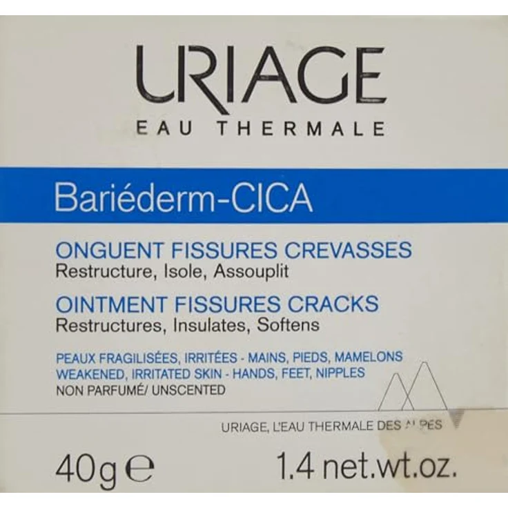 Uriage Bariéderm Onguent Fissures Crevasses Salbe Risse Hände & Füße 40 g – Bild 2