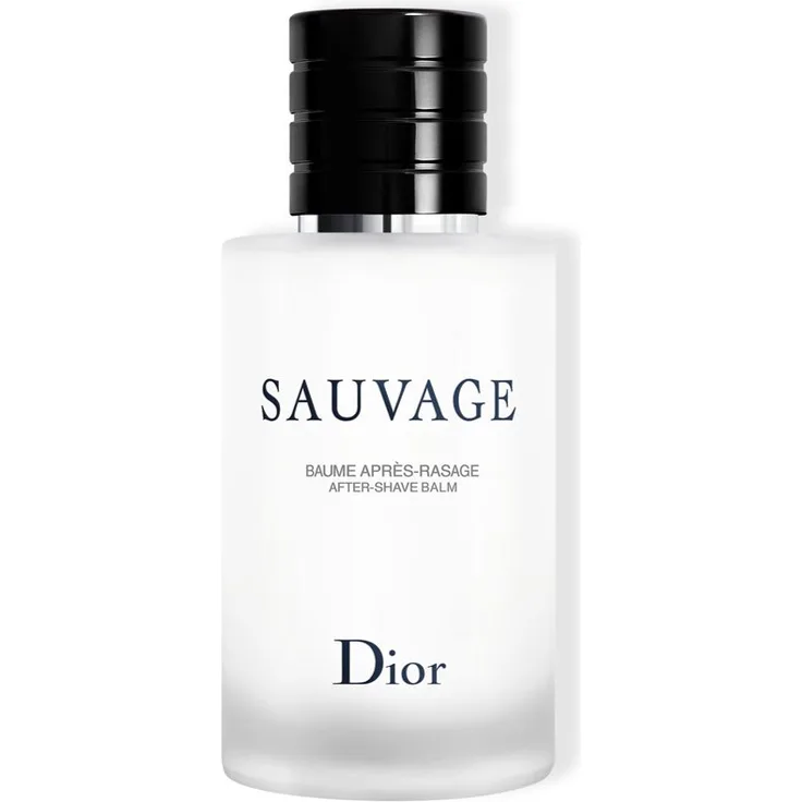 DIOR Sauvage After Shave Balsam für Herren, 100 ml, parfumiertes Rasiermittel mit Pumpe