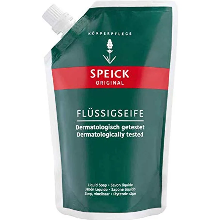 Speick Original Flüssigseife, Nachfüllbeutel, 600ml (1)