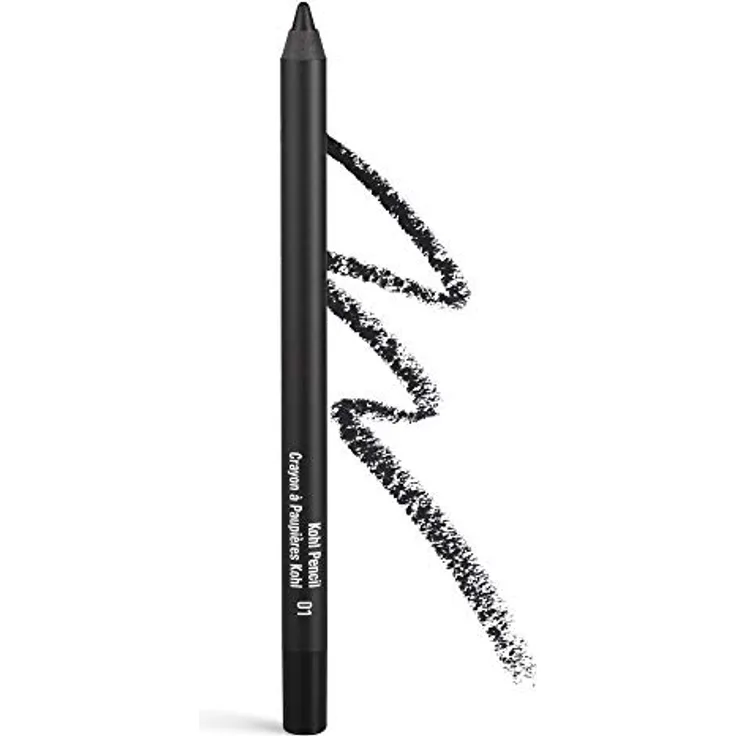 Inglot Kohlestift, Einfacher Auftrag, Verblendbar, Wasserfest, Wischfest, Cremige Textur, Flexible Spitze, Feuchtigkeitsspendend, Verdichteter Wimpern Effekt 1,2 gr : 01