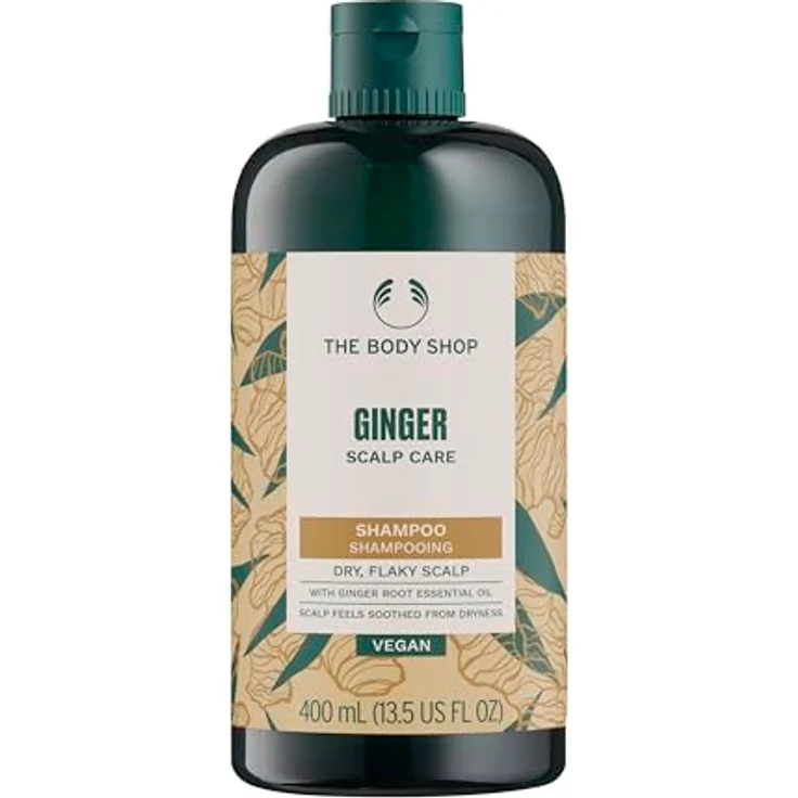 The Body Shop Ingwer Anti-Schuppen-Shampoo, 400 ml Flasche für schuppige Kopfhaut – Bild 1
