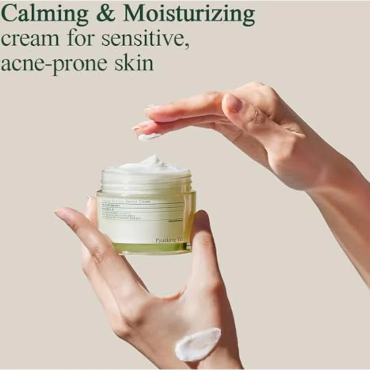 Pyunkang Yul Beruhigende Feuchtigkeitsbarrierecreme, sofortige Beruhigung empfindlicher Haut, Hyaluronsäure & Ceramide für Feuchtigkeit, vegan, koreanische Hautpflege 50ml by Pyunkang Yul – Bild 3