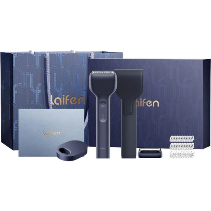 Laifen T1 Pro Elektrorasierer, wiederaufladbar, für Trocken- und Nassrasur, ergonomisches Design, Wasserfest, inklusive Reiseetui