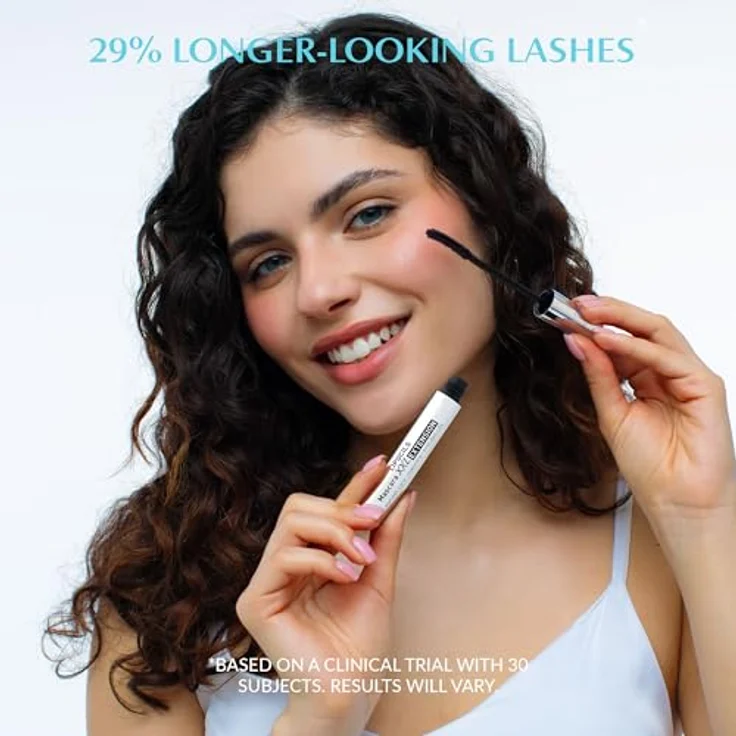 Talika Lipocils Mascara XXL Extension, verlängernde Wimperntusche mit Volumen- & Längeneffekt, Farbton black, 8.5 ml – Bild 3