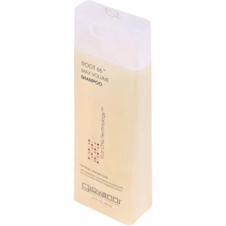 Giovanni Root 66 Max Volume Shampoo, 250ml, für feines Haar, sulfatfrei und vegan, mit Schachtelhalm-Extrakt – Bild 2