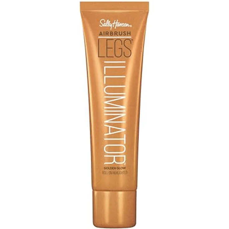 Sally Hansen Airbrush Legs Selbstbräuner-Präparat mit Applikator, Golden Glow, 100 ml - gleichmäßige Bräune, schnelltrocknend, für elastische und weiche Haut – Bild 1