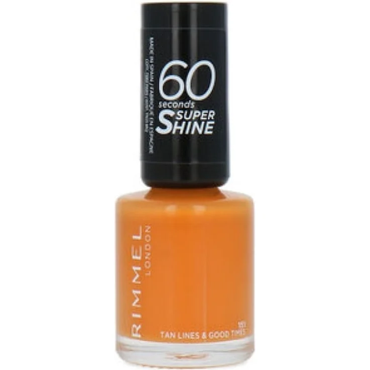 Rimmel London 60 Sekunden schnelltrocknender Nagellack Nr. 130 Caramel Candy, 8ml