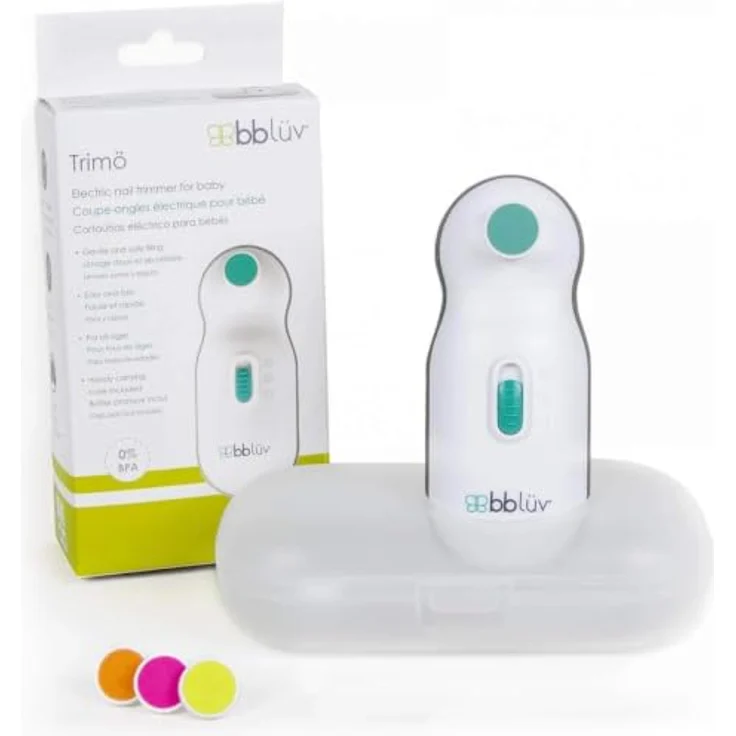 BBLÜV Trimö elektrische Nagelfeile für Kinder, sicher und handlich, geeignet ab Geburt – Bild 7