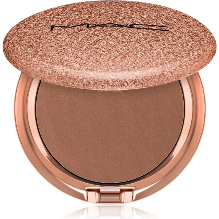 MAC Cosmetics Skinfinish Sunstruck Radiant Bronzer, Bräunungspuder Farbton Radiant Medium Golden, 8 g, mit mattem Effekt und natürlicher Bräune