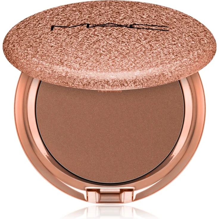 MAC Cosmetics Skinfinish Sunstruck Radiant Bronzer, Bräunungspuder Farbton Radiant Medium Golden, 8 g, mit mattem Effekt und natürlicher Bräune