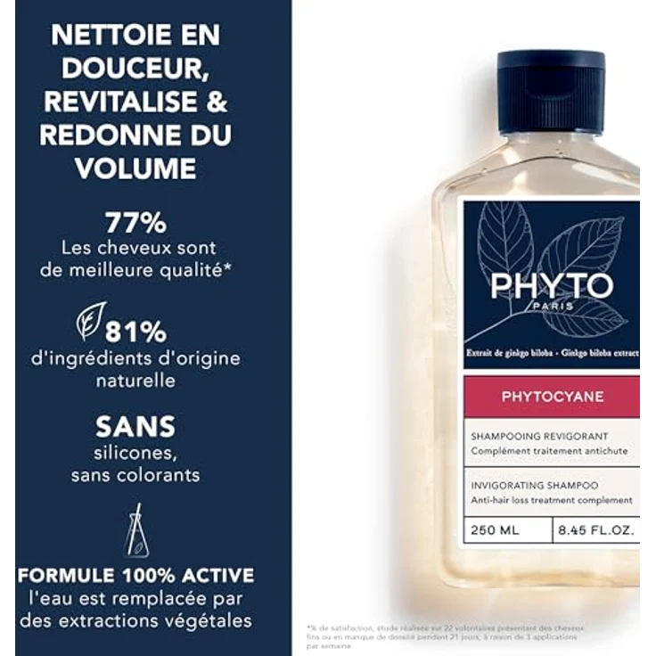 PHYTOCYANE revitalizing shampoo 250 ml – Bild 2