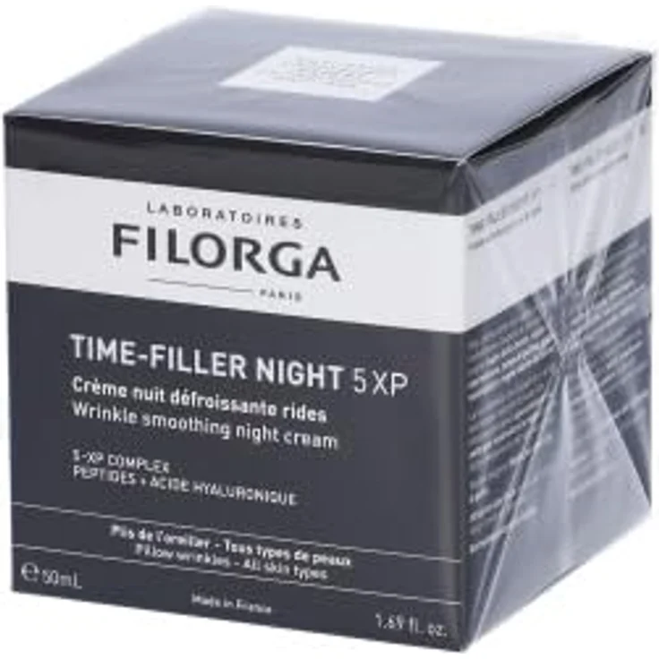 FILORGA TIME-FILLER NIGHT 5XP, Nachtcreme gegen Falten mit revitalisierender Wirkung, 50 ml – Bild 2