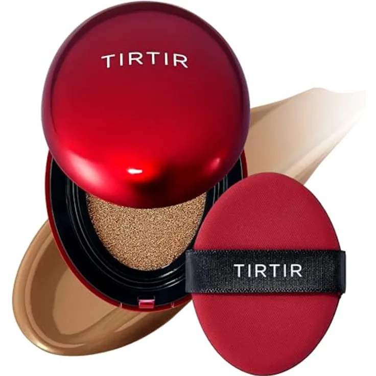 TIRTIR Mask Fit Red Cushion No.43N Deep Cocoa, Cushion-Foundation mit 18 g Inhalt