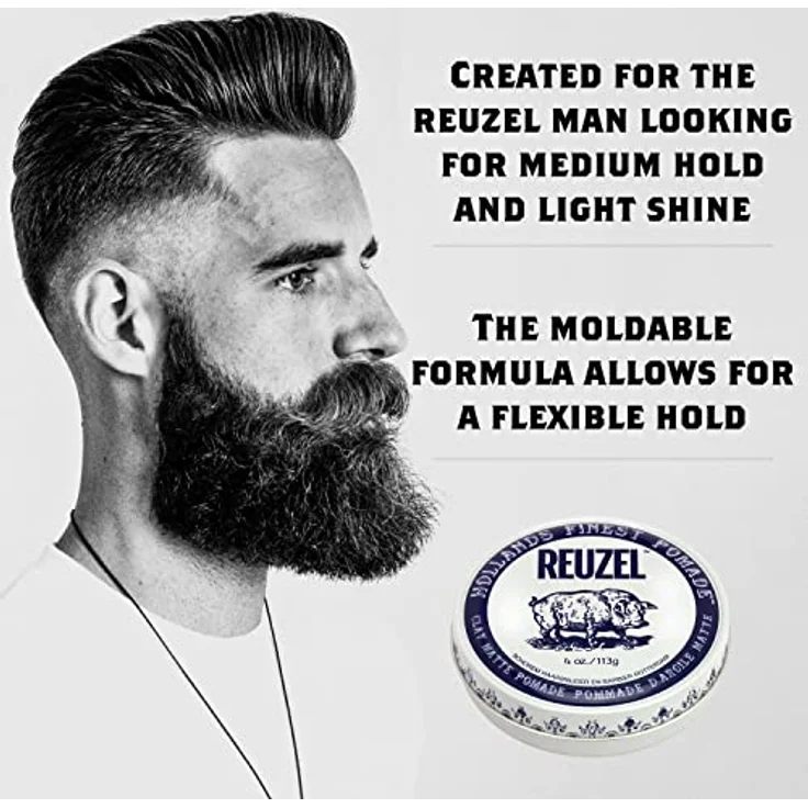 Reuzel Clay Matte Pomade 113 ml – Bild 2