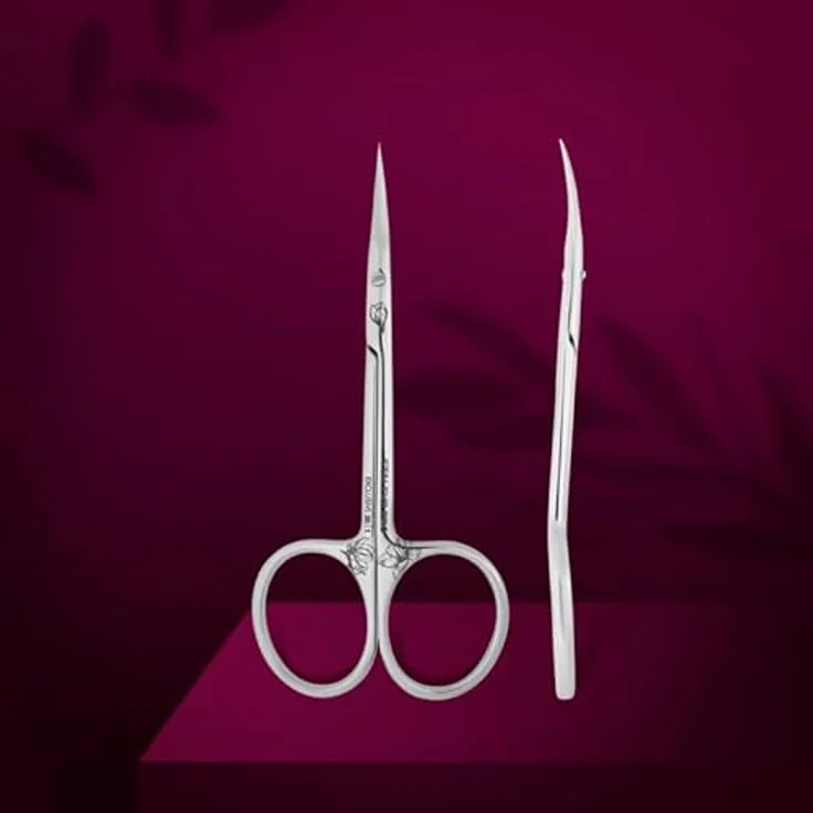 Staples Cuticle Scissors SX 20/1m, Nagelpflegegerät mit einzigartigem gebogenem Griffdesign und klassischen scharfen Klingen – Bild 2