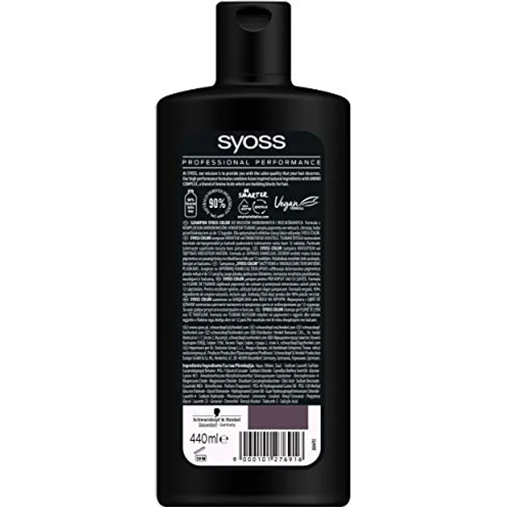 Syoss Color Protect Shampoo 440 ml - Farbschützendes Shampoo – Bild 2