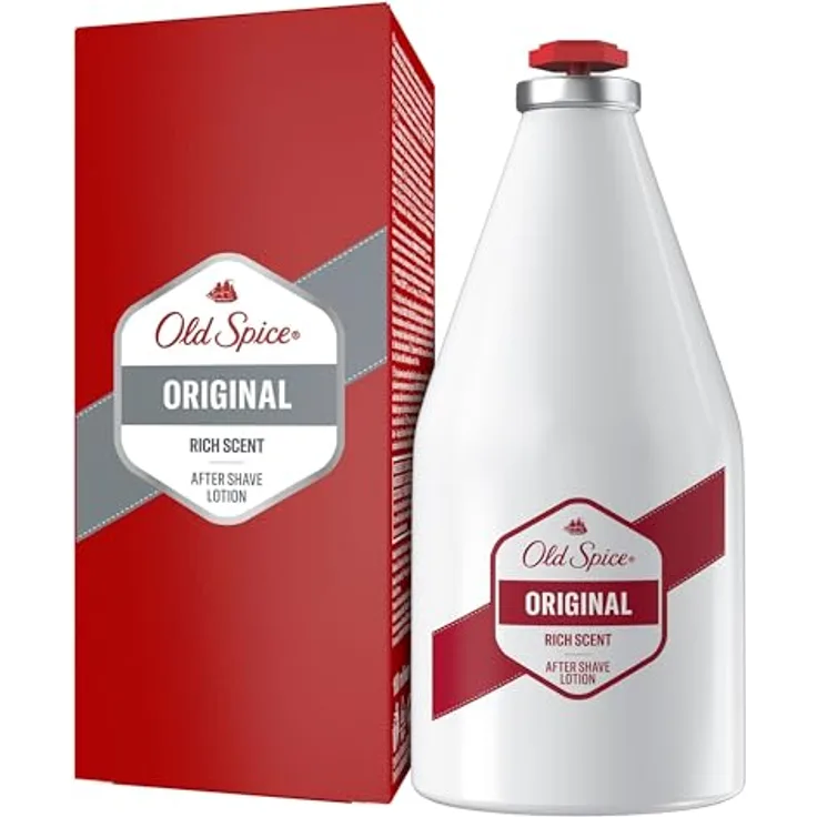 Old Spice Original After Shave Lotion, Kühlendes Aftershave mit Antiseptischer Wirkung, 100 ml - Fantastischer Duft mit Zimt, Vanille und Zitrusfrüchten