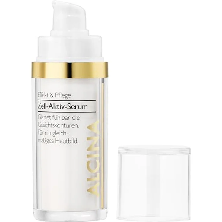 Alcina Effective Care Aktivserum zur Glättung der Gesichtskonturen, 30 ml, Anti-Aging Gesichtsserum für Damen – Bild 3